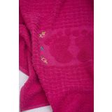 Three Roses 50x70 Ayak Havlusu Nakış Detaylı 1 Adet Banyo Ayak Paspası Pamuklu Çeyiz Havlusu
