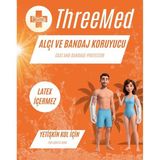 ThreeMed Alçı ve Bandaj Koruyucu - Yetişkin Kol Su Geçirmez Her Islak Alanda Kullanım Kırık Bandaj gibi Durumlar İçin Banyo ve Duş Ürünü Alçı Bonesi