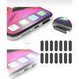 Threestep 10 Adet Cep Telefonu Hoparlörü Için Toz Önleyici Sticker-Telefon Hoparlör Koruyucu 1.6 Cm-2.2 Cm