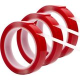 Threestep 10Mm/5M Silikonlu Çift Taraflı Şeffaf Bant Süper Güçlü Montaj Bandı Vhb Bant