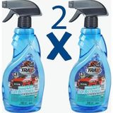Threestep 2 Adet - Araba Cam Buz Çözücü Sprey Buzlanma Önleyici Görüş Kolaylaştırıcı Cam Sprey 500 Ml