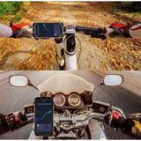 Threestep 360° Universal Bisiklet Telefon Tutucu Motorsiklet Direksiyon Silikon Gidon Tutucu Aparatı Akrobat S