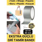 Threestep Çok Amaçlı Su Geçirmez Sızdırmaz Dayanıklı Izole Gri Tamir Bandı 48 Mm 10 Mt 1 Adet - Egc-153