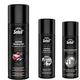 Threestep Motor Temizleme Spreyi 500 Ml Torpido Parlatıcı 200 Ml Klima Temizleyici 150 Ml