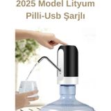 Threestep Şarjlı Otomatik Damacana Su Pompası 1200 Mah Bataryalı (Bpa Içermez ,Ce Belgelidir)