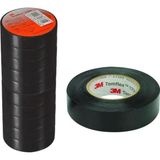 Threestep Temflex 1300E Siyah 10'Lu Paket Pvc İzole Bant 0.13X19X0.13Mm