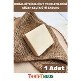 Thrift Buds %100 Doğal Lüks Güzel Kokulu Bitkisel Vücut El Saç Yüz Cilt Keçi Sütü Sabunu 120G - 1 Adet