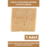 Thriftbuds 100% Güzel Kokulu Saç El Yüz Vücut Kolajen Cilt Onaran Etkili Yılan Yağı Otu Bitkisel Sabun 1 Adet