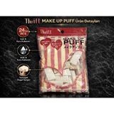 Thriht Professional Make Up Puff 24 Adet – Üçgen Tasarım, Yumuşak Dokulu Makyaj Süngeri