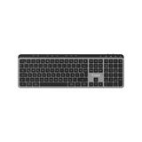Throne Elite K1 Sessiz Switch 110+8 Multimedya Tuşlu Windows & Macos Uyumlu Premium Alüminyum- Kablosuz Ofis Klavyesi 2.4Ghz + Çift Bluetooth Profili