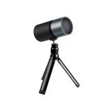 THRONMAX M8 Pulse kompakt ve katlanabilir USB kondansatör mikrofon, canlı ses akışı için mükemmel, siyah/gri