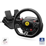 Thrustmaster T98 Ferrari 296 GTB Yarış Direksiyonu – PS5, PS4 ve PC Uyumlu – Resmi Ferrari Lisanslı, 7/10 Ölçekli Replika, Bungee Cord Teknolojisi ve Manyetik Pedal Seti