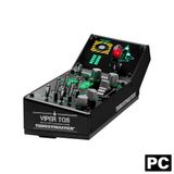 Thrustmaster Viper Paneli (PC) – Arkadan Aydınlatmalı Kontrol Paneli, 43 Metal Düğme, Viper TQS ile veya Bağımsız Kullanım, Lisanslı U.S. Air Force