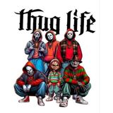 Thug Life Sticker Telefon Laptop Notebook Tablet Defter Matara Stiker Etiket ST1694