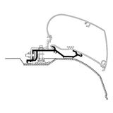 Thule 6300 Ducato Jumper Boxer 2007+ Çatı Tente Montaj Braketi
