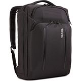 Thule Laptop Sırt Çantası Dizüstü Bilgisayar Bölmeli Sırt Çantası Crossover 2 Dönüştürülebilir Laptop Çantası 15.6" Siyah Siyah