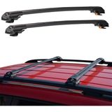 Thunder Volkswagen T Roc 2023 2024 2025 Thunder Carrier Siyah Kilitli Ara Atkı Tavan Çıtası Taşıma Barı