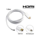 Thunderbolt Mini Displayport To HDMI Kablo 1.8 M