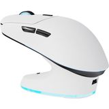 Thunderobot Ml7 White Şarj Istasyonlu Rgb Kablosuz Gaming Mouse - Beyaz