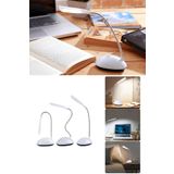 Thusky Mento Mouse Tasarım Bükülebilir Pilli Mini Led Masa Lambası Beyaz