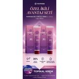 thyphon Anestezili Lazer Epilasyon, Sir Ağda, Kalıcı Makyaj Öncesi Yatıştırıcı Topikal Krem 50 ML 2 Lİ SET