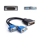 Ti-Mesh DMS59 VGA Splitter Kablo - 59 Pin DVI to 2 VGA - 25cm