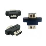 Ti-Mesh Hdmı 19Pin Female To Female With Panel Mount