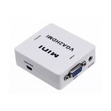 Ti-Mesh Mini Adapter Box Vga To Hdmı Hd Full 1080P Video Audio Display Converter Hdtv Pc