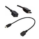 Ti-Mesh Mini Usb 5 Pin Female - Male Extension Kablo - 25Cm