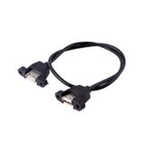 Ti-Mesh Usb 2.0 A Female To Female Jack Socket Panel Mount Uzatma Kablosu - 50Cm