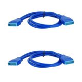 Ti-Mesh Usb 3.0 Anakart 20Pin M / 20Pin M Uzatma Kablosu - 50Cm