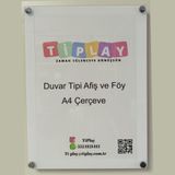Ti Play A4 Duvar Tipi Afiş Ve Föy Çerçevesi UV Baskılı