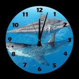 Tİ-PLAY BÜYÜK MEGALODON 30X30CM AKRİLİK DEKORATİF MODERN DUVAR SAATİ