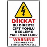 Ti Play Dikkat Bu Direkte Çift Yönlü Besleme Yapılmaktadır 50X70CM Pvc Isg Levha - 50 x 70 cm