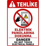 Ti Play Elektrik Panolarına Dokunma 35X50CM Pvc Isg Levha - 35 x 50 cm