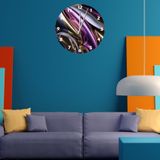 Tİ-PLAY ERİYİK 30X30CM AKRİLİK DEKORATİF MODERN DUVAR SAATİ