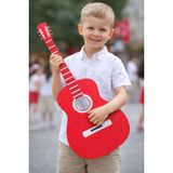Ti Play Gitar Gösteri Aksesuarı 70x27cm 2,5mm Mukavva Kırmızı UV Baskı 20li Paket