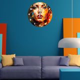 Tİ-PLAY GÜZEL VE NARİN 30X30CM AKRİLİK DEKORATİF MODERN DUVAR SAATİ