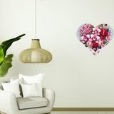 Tİ-PLAY KS50 KALP ŞEKLİNDE 30X30 CM HEDİYELİK DUVAR SAATİ