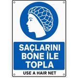 Ti Play Saçları Bone Ile Topla 50X70CM Pvc Isg Levha - 50 x 70 cm