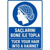 Ti Play Saçlarını Bone Ile Topla 50X70CM Pvc Isg Levha - 50 x 70 cm