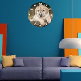 Tİ-PLAY TATLI YAVRU LABRADOR 30X30CM AKRİLİK DEKORATİF MODERN DUVAR SAATİ