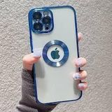 Tia aks iPhone 13 pro Max uyumlu lens korumalı lazer kılıf mavi