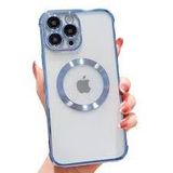 Tia aks iPhone 14 pro uyumlu lens korumalı lazer kılıf mavi