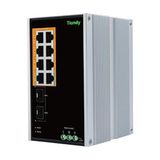 TIANDY EPS-PW1008G-2SFP Endüstriyel 8 Kanal Gigabit Yönetilmeyen PoE Switch ( 8G+2 SFP ) Adaptör içinde