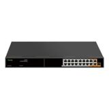 Tiandy PS-10014E2G-2G1SFP 16 Port Poe 2x Gigabit RJ45 Uplink 1x Sfp Poe Switch