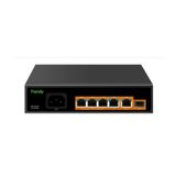 Tiandy PS-1004G-1G1SFP 4 Port Yönetilmeyen Gigabit AI POE Switch