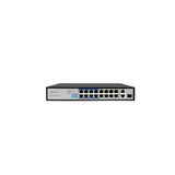 Tiandy PS-1016E-2G1SFP 16 Port Yönetilmeyen AI POE Switch