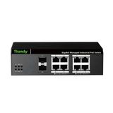 Tiandy PS-END1008G-2SFP 10-Port Gigabit Yönetilebilir Endüstriyel Poe Switch