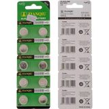 Tianqiu AG10 1.5V Alkalin Düğme Pil 10'lu Paket (LR1130 / LR54) Saat, Oyuncak ve Hesap Makinesi Pili
